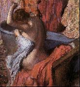 Edgar Degas Seated Bather Drying Herself USA oil painting reproduction